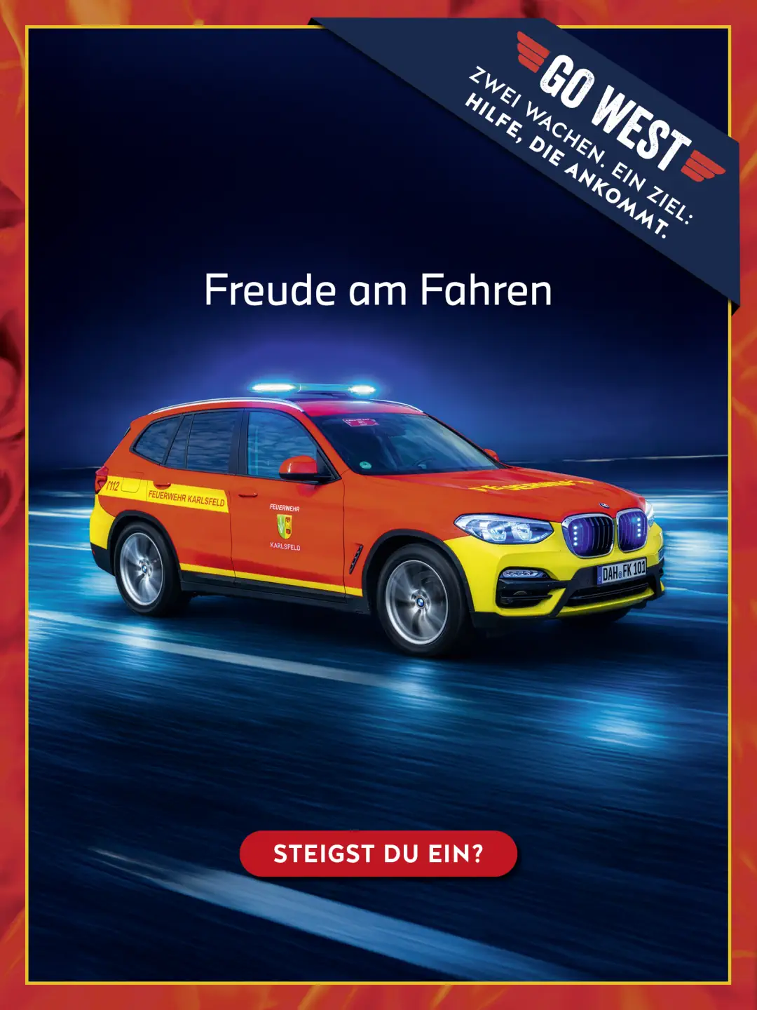 Stärker mit Dir! Wir suchen neue Kameradinnen und Kameraden für unsere beiden Wachen.